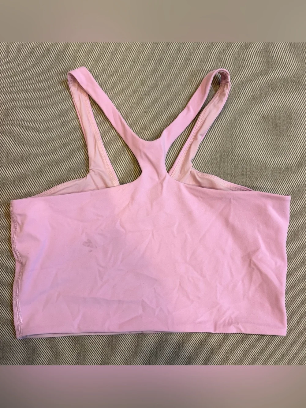 lululemon athletica Bend This V and Racer Bra in vitapink